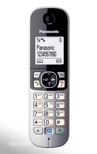 Беспроводной домашний телефон Panasonic KX-TG6811 (фото #2)