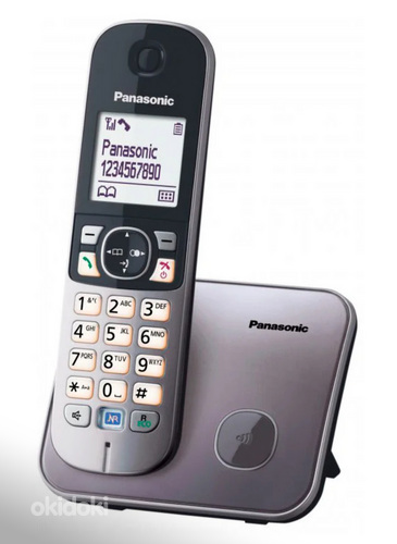 Panasonic KX-TG6811 Cordless Home Phone (foto #1)