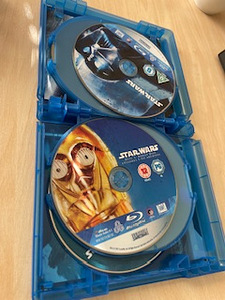Star Wars 1-6 blu-ray kogumik (6 foto / 7)