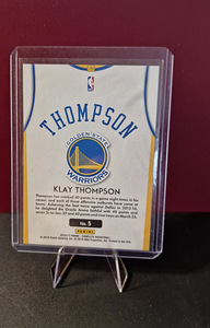 Klay Thompson Panini Complete Home korvpallikaart (2 foto / 2)