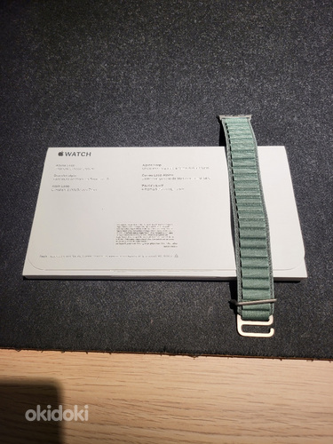 Apple Watch 49mm Alpine Loop Green - Small (фото #2)