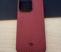 IPitaka MagEZ Case 2 for iPhone 13 PRO | Red/Orange (Twill)