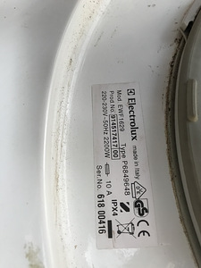 Pesumasin ja -kuivati Electrolux EWF 16929 , EDC 536 E-W (3 foto / 3)