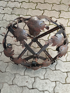 Sepistatud messingist lühter (1 foto / 2)