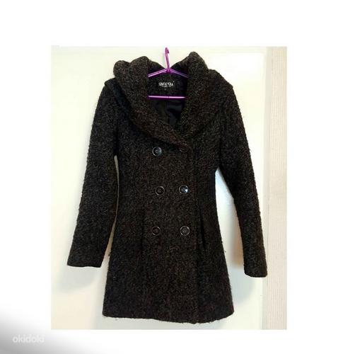 Теплое шерстяное пальто (фото #1)