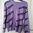 Фиолетовый свитер S (фото #1)