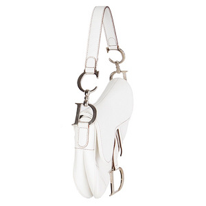 Dior saddle белая сумка (3 фото из 3)