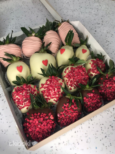 Šokolaadiga kaetud maasikad (foto #4)