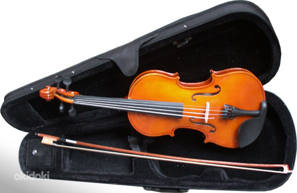 Скрипка + футляр, различные размеры (фото #3)