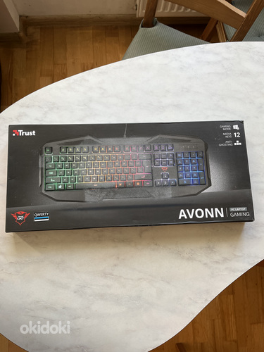 Игровая клавиатура Trust AVONN Gaming Keyboard GXT-830RW (фото #1)