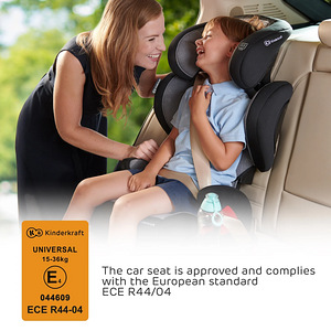 UUEVÄÄRNE Turvatool KinderKraft Unity Isofix 20 MUST 15-36kg (10 foto / 10)