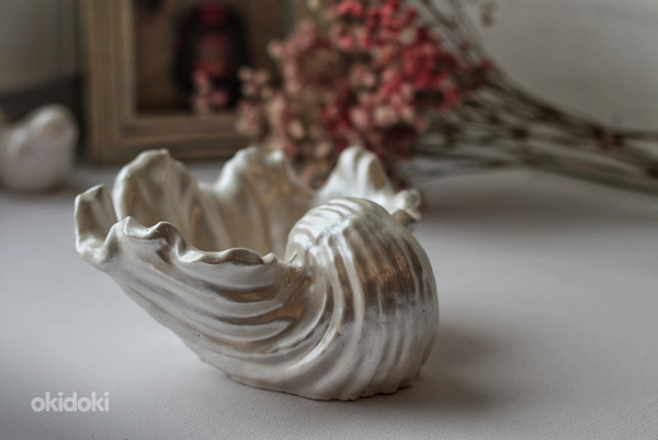 Pärlivärvi lillepotialus "Shell". (foto #4)