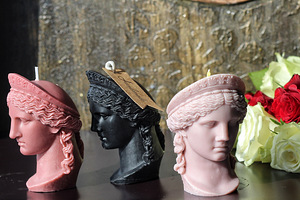 Küünlad. Küünal "Juno (Hera) Ludovisi pea" (2 foto / 8)
