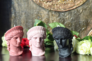 Küünlad. Küünal "Juno (Hera) Ludovisi pea" (7 foto / 8)