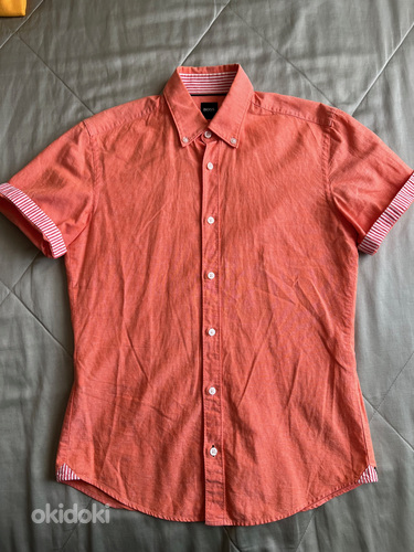 Мужская рубашка Hugo Boss, размер S (фото #1)