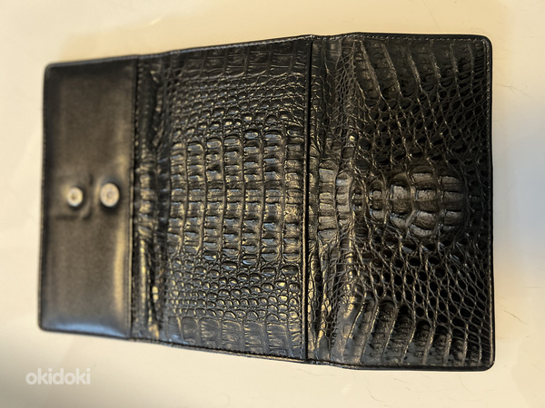 Genuine Crocodile purse/wallet Krokodillinahast rahakott (foto #1)
