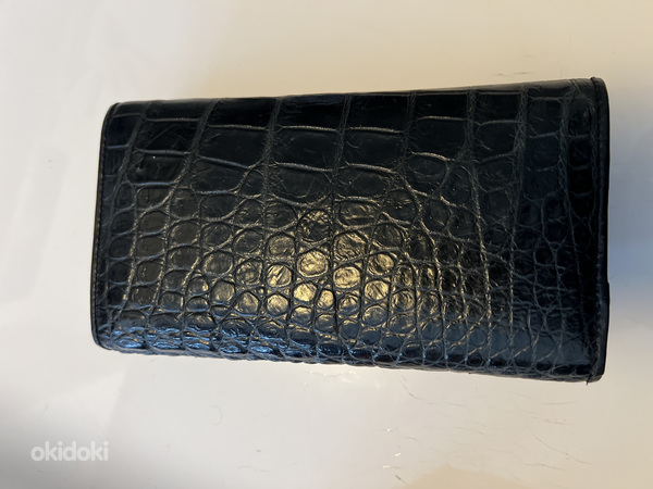 Genuine Crocodile purse/wallet Krokodillinahast rahakott (foto #2)