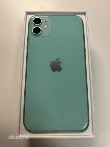 iPhone 11, 64 ГБ, светло-зеленый (фото #2)
