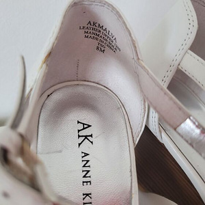 Anne Klein Malva valged hõbedaste detailidega kingad 8M (38) (6 foto / 6)