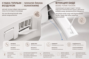 Умный унитаз, smart toilet (4 фото из 10)