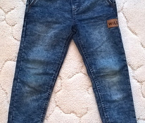 Детские утеплённые джинсы, размер - 110