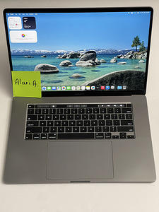 M/V: 2019 16" MacBook PRO i9 32GB RAM 1TB SSD (V: Mac/apple) (1 foto / 1)