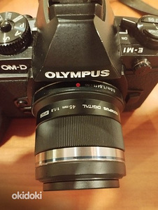 Olympus OMD E-M1 45 mm digikaamera (3 foto / 7)