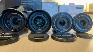 Olympus OM-D E-M10 Mark III hübriidkaamera, 14-42mm, must (2 foto / 10)