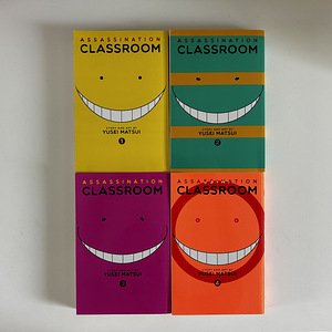 Assassination Classroom manga set 1-4 (1 foto / 1)