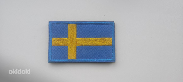 Шеврон "Шведский Флаг" (фото #3)