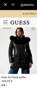 GUESS FUR HOOD COAT (1 foto / 6)