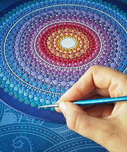 Dots - tööriistade komplekt Mandala maalimiseks (2 foto / 3)