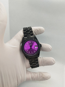 Seiko MOD Datejust Araabia Tume Lilla