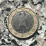 SAKSAMAA 1€ EURO MÜNT 2002 (foto #1)