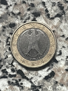 SAKSAMAA 1€ EURO MÜNT 2002