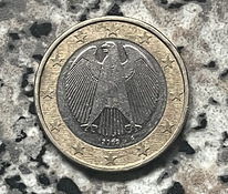 SAKSAMAA 1€ EURO MÜNT 2002