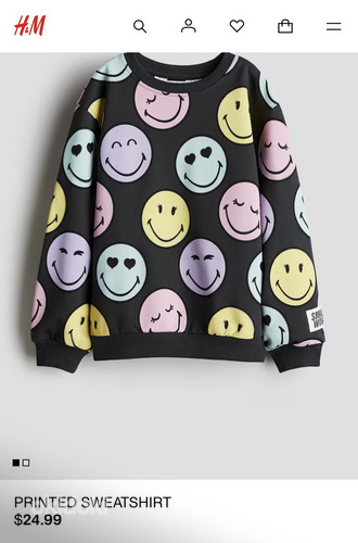 H&M “Smiley World” pusa ja retuusi komplekt