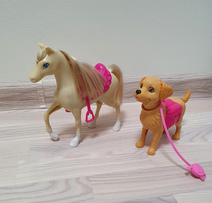 Barbie hobune ja koer (1 foto / 6)