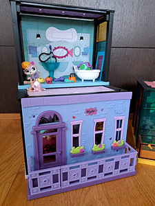 Pet Shop mänguasjad - majad mööbliga + loomad (1 foto / 7)