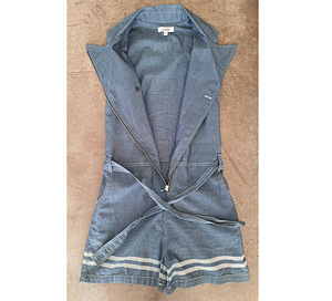 Junior Gaultier teksa jumpsuit šortidega, s 8 aastat (1 foto / 4)