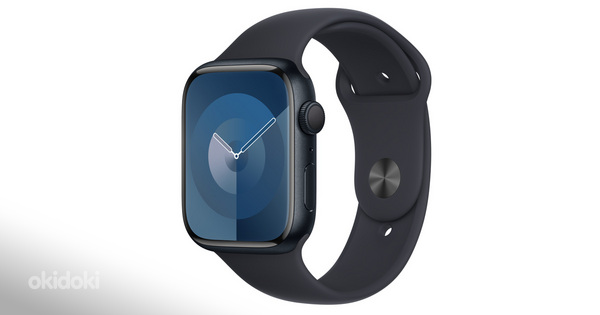 Apple Watch Series 9 GPS 45 мм темно-синий (нераспечатанная коробка) (фото #3)