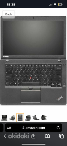 Müüa Lenovo T450 sülearvuti töökorras (foto #1)
