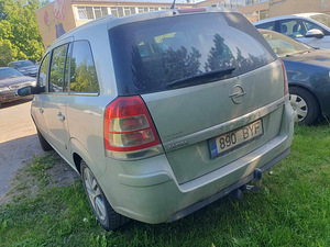 Müüa Opel Zafira diisel, 7 kohta 2009 (7 foto / 10)