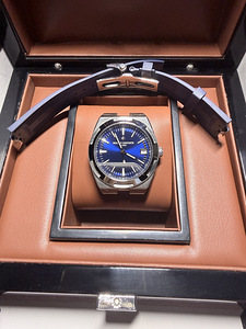Vacheron constantin overseas синий 41 мм топ реплика (4 фото из 7)