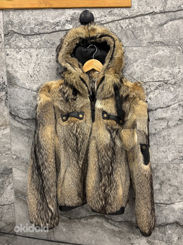 Rare! Stella Rossa Arctic Wolf Fur Coat
