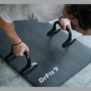 Kätekõverduste toed DrFit, must (3 foto / 3)