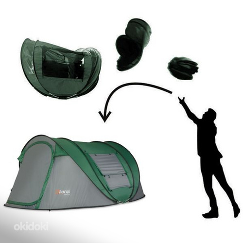 Палатка кемпинговая Quick6 POP-UP на 4 человека (фото #5)