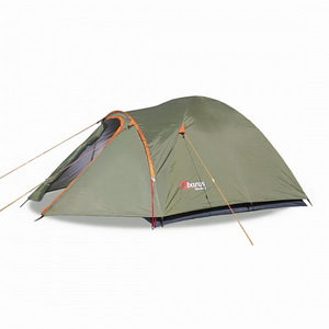 палатка Malwa 4-х местная, зеленый/оранжевый