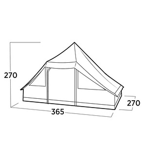 Telk Easy Camp Orsa Cabin 8-inimesele (5 foto / 6)
