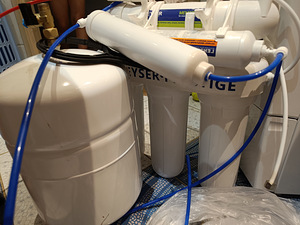 Pöördosmoosi veefilter on läbinud ainult 200 liitrit. (2 foto / 6)